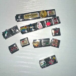 Italian bracelet charms